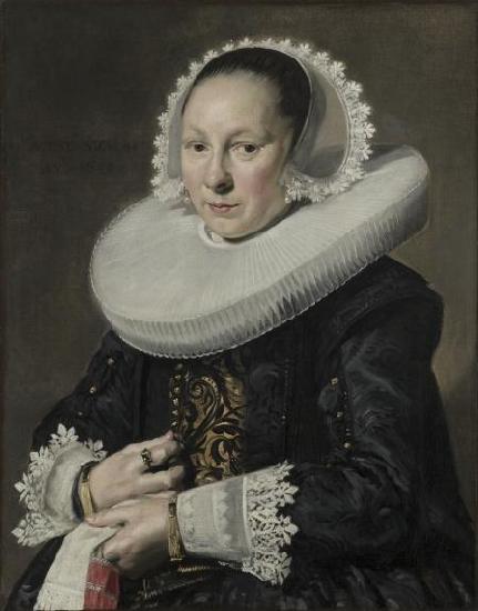 Frans Hals Portrait of a woman Sweden oil painting art